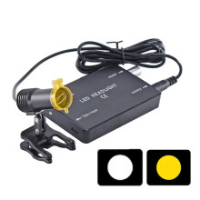 Dental Loupes LED Headlight 5W 24000Lux with USB-C Charging EU Plug for Dental Surgery, 4-Hour Runtime, Adjustable Brightness