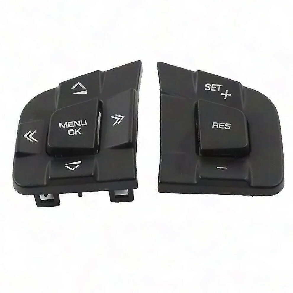 Steering Wheel Control Switch Compatible With Land Rover Discovery Sport 2015-2019, Jaguar Xe Xf, Abs Button Set Black 6901508308688