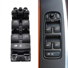 Electric Window Control Panel compatible with Volvo V60 S60 XC60, Driver Side Front Left, OEM 31334348