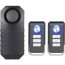 Wireless Bike Motorcycle Alarm IP55 Waterproof Compact Design for Outdoor Security