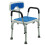 Gr8 Home Adjustable EVA Shower Chair with Arms 120kg 7
