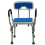Gr8 Home Adjustable EVA Shower Chair with Arms 120kg 9