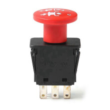 PTO Switch Compatible with Husqvarna CTH GTH YTH Models, 8 Terminals IP44 for Riding Lawn Mower