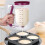 Pancakebatterdispenser Med Måttmarkeringar För Waffles, Crepes 6