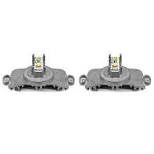 LED-dagrijverlichting compatibel met BMW 3 Serie F30 F31, zilverkleurige metalen DRL-module, eenvoudige installatie (Plug and Play).