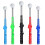 (red) Golf Swing Trainer, Adjustable Length Swing Practice Aid with Sound Feedback, Portable Training Stick for Beginners 1
