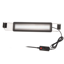 Ultra-dünne wasserdichte LED-Aquarienlampe 8W, Blau & Weiß, 28x7cm