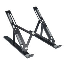 Support pour Ordinateur Portable Ajustable et Pliable, Compatible avec Tous les Ordinateurs Portables et Tablettes, 17 x 23.3 x 14.5 cm