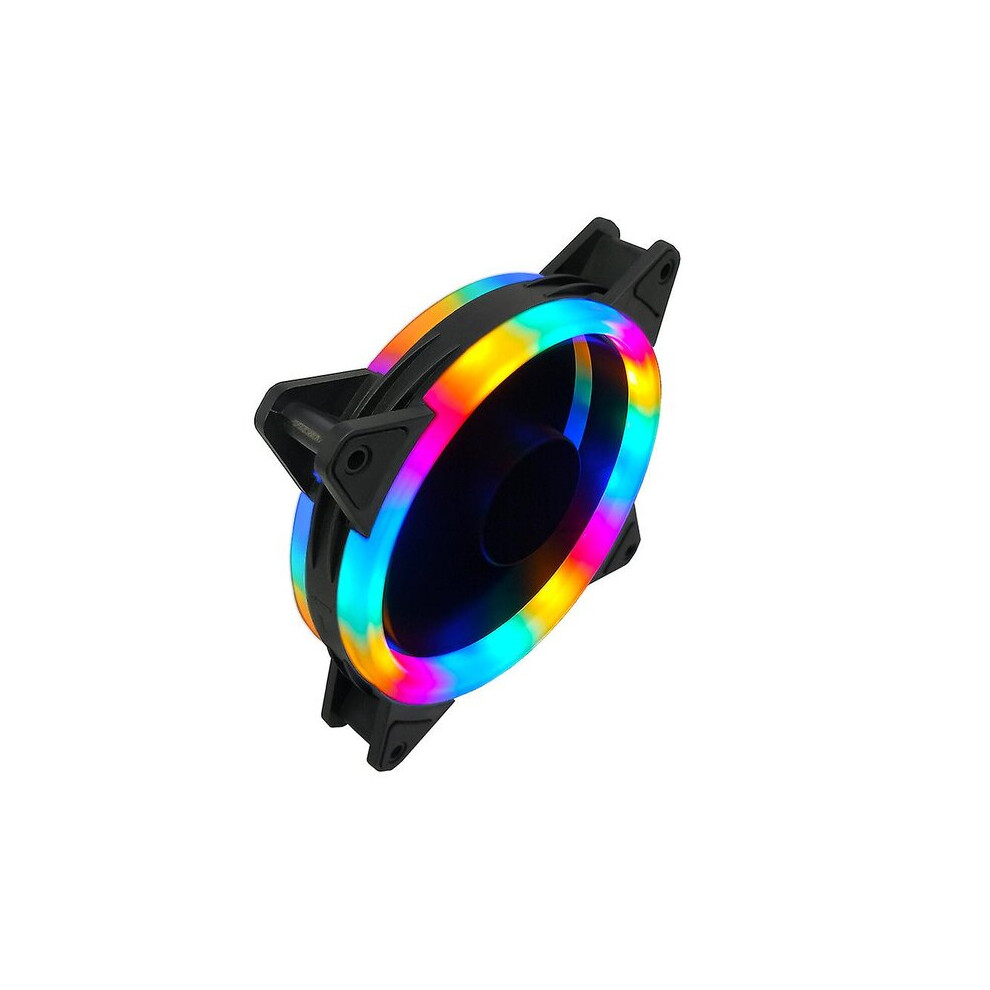 120Mm Argb Pc Case Fan Compatible With 5V 3-Pin Argb Header, Hydraulic Bearing, 1200 Rpm, Low Noise 21 Dba For Pc Cooling 6901508379312