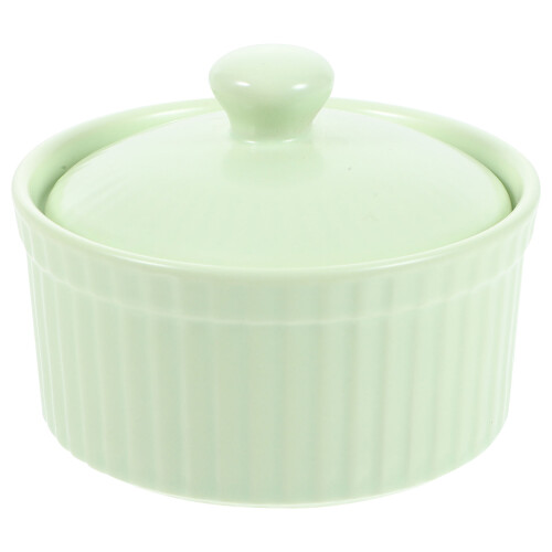 Ceramisk Ugnsform Hettresistent Skål Pudding Jelly Mugg Liten Grön 1