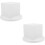 2Sets Recyclebare Witte Schuim Cake Dummies Voor Bruiloft En Party 8