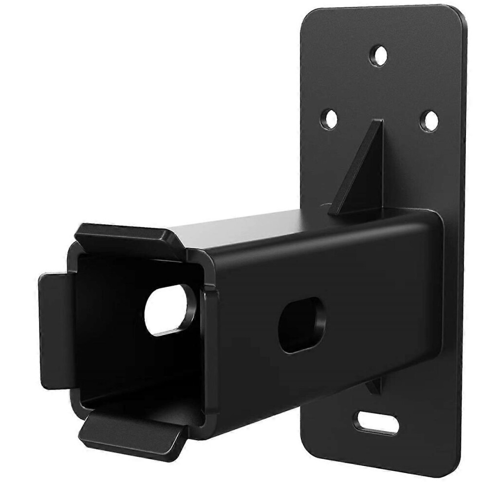Hitch Wall Mount For 2 Inch Receiver, 300 Lbs Capacity, High Carbon Steel, Powder Coated, Garage Storage For Bike Rack Cargo Carrier Black 6901508300125