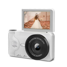 Aparat Cyfrowy 4K HD, Wiele Filtrów, Ekran 3,0 Cala, Ekran Odchylany O 180, Nagrywanie Wideo, Fotografia 64 MP, 18-Krotny dla Aparatu B