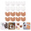100 unid tabuleiros papel para chocolate, separadores, forminhas 4