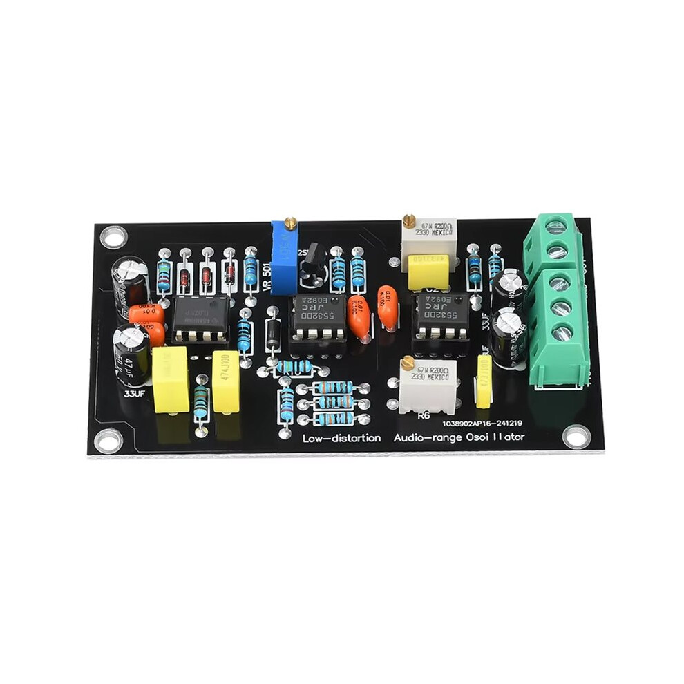 New 1Khz Sine Wave Signal Generator Low Distortion High Precision Oscillator Board Ne5532 Oscillator Adjustable Signal 4713321063314