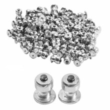 Tyre Studs 200 Pack 10x8mm Metal for Winter Snow Ice Anti-Slip