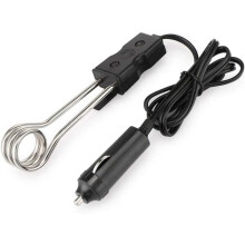 Portable Immersion Heater 12V 24V for Car Travel Camping Compact Cup Water Boiler