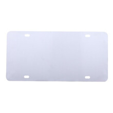 Sublimation Blank Aluminium License Plate 29.5x14.5cm 2 or 4 Hole for DIY Personalised Car Decoration