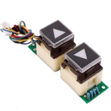 SPVF Outbound Button J-M5498-02 01 MTB-1P 2P Elevator Parts Lift Accessories Double Button