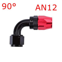 AN Fitting Adapter Aluminium 45 90 180 Grad kompatibel mit allgemeinen Modellen für Ölleitungen Kühlmittel Turbo
