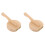 2St Compacte Houten Deegroller Voor Dumpling Deeg Ivoor Kleur 3