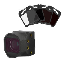 Wide Lens Housing for O4 Pro 155 POV 6mm and 16mm Mounting Hole with Filter Kit UV/ND8/ND16/ND32