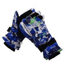 Outdoor Skiing & Cycling Gloves Waterproof Thickened Touchscreen Blue