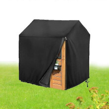 Zeil voor tuinhuisje 120x110x140cm, 600D Oxford-stof, water- en stofbestendig
