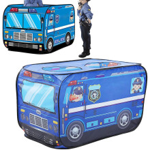 Kinderspeeltent - Opvouwbaar binnenspeelhuisje in de vorm van een ijscowagen met draagtas, 72 x 72 x 112 cm