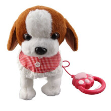 Brinquedo de Cachorrinho que Anda e Late: Pelúcia Interativa para Cães com Imitação de Voz e Músicas para Brincadeiro Indoor e Outdoor, Idade 4+