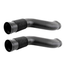 Tubo di aspirazione compatibile con Mercedes-Benz ML350 GL450 ML550 ML500 ML450, 2 pezzi nero (2006-2011)