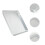 1 St Aluminiumlegerad Pizzabruktsbricka Bakkverktyg (Silver) 4