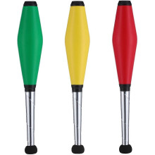 Lot de 3 massues de jonglage, en PE EVA, pour les enfants de 6 ans et plus, améliore la coordination, plusieurs couleurs disponibles pour partager.