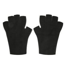 High Elastic UV Gloves Fingerless Breathable Protective for Nails & Skin Care