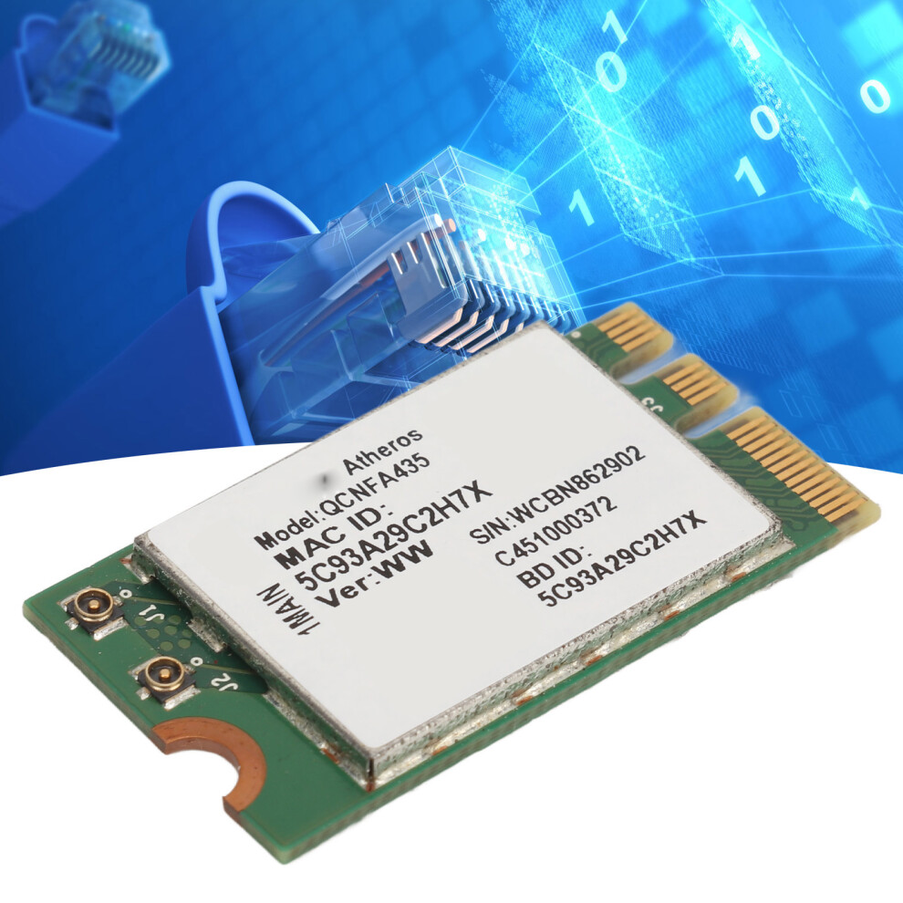 Qcnfa435 Ngff M.2 Wifi 433Mbps 2.4Ghz/5Ghz Bt4.1 9341393509222