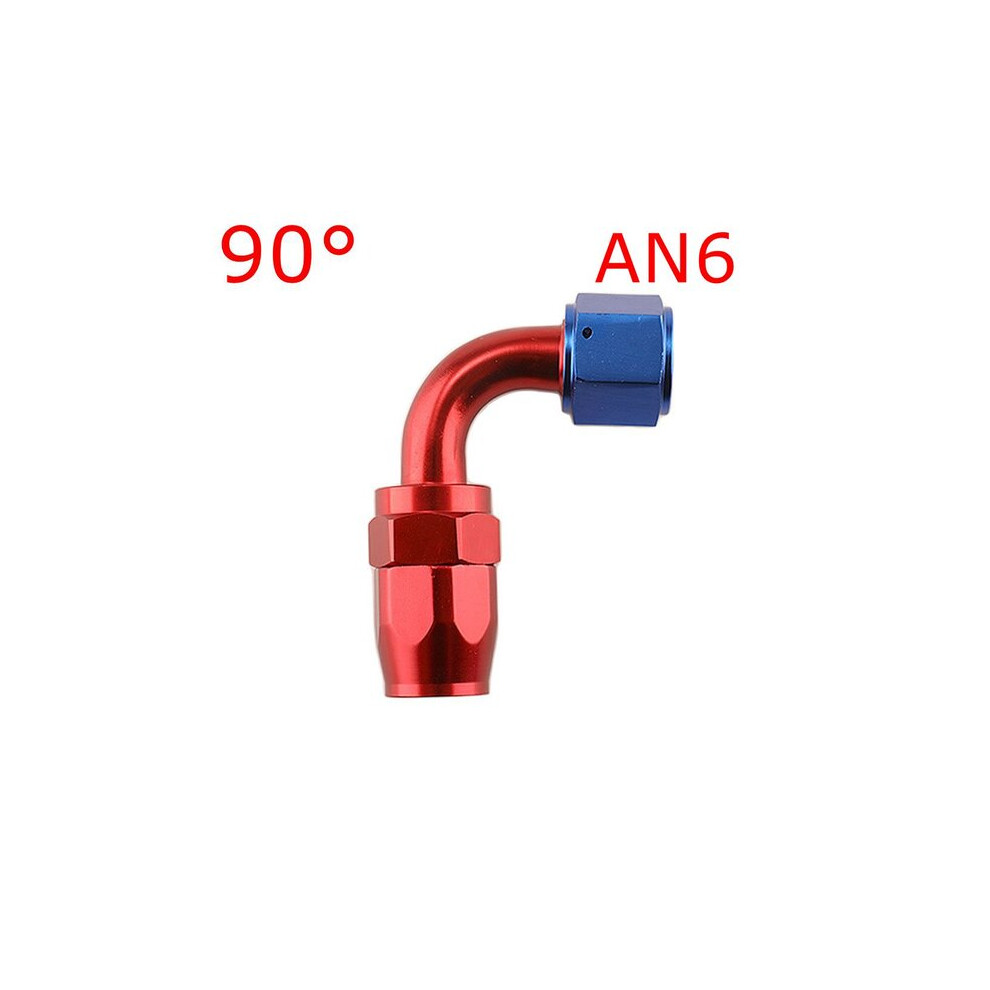 An Aluminium Hose Fitting Compatible With Universal Models, Swivel End 0/45/90/180 Angle For Turbo Modification Oil Cooler Lines 6901508376564