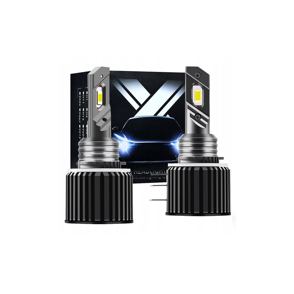 H15 Led Bulb Compatible With Car Drl And Fog 100W 20500Lm 6000K Xenon Canbus Error Free Light/White 6901508367029