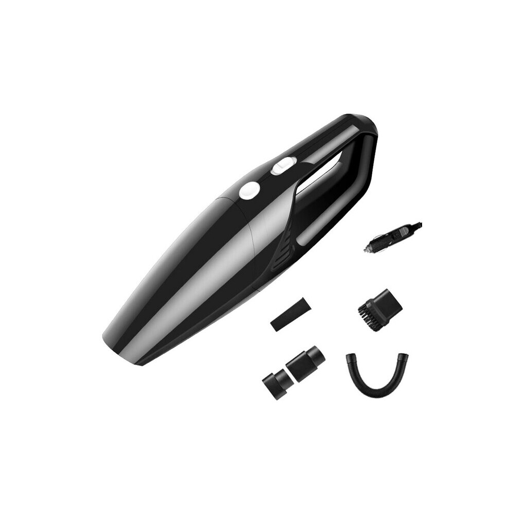 Handheld Car Vacuum Cleaner With Hepa Filter, 120W 4200Pa Suction, 4.8M Cable 5 Nozzles For Car Upholstery 6901508363564