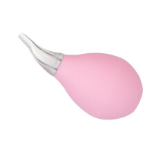 Drop Shaped Baby Nasal Aspirator 9.1x4.5cm Pink