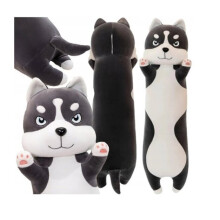 Brinquedo de Pelúcia Cachorro, Grande Macio 70cm, Adorável Travesseiro de Filhote para Cama e Sofá, Ideia de Presente para Amantes de Cães