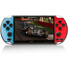 Handheld Game Console with 1000 Pre installed Games, 4.3 Inch Screen, TV Connection, Music Video Player, Portable for Children Adults Travel