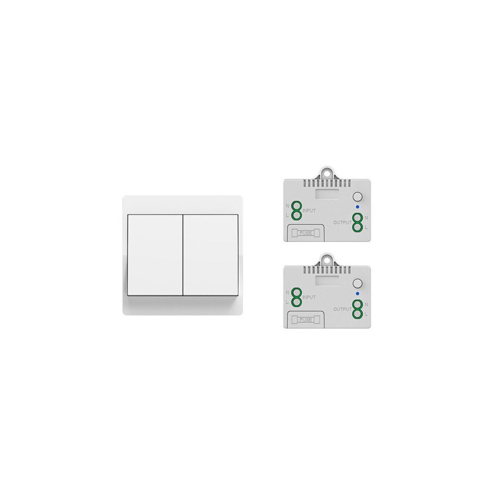 Wireless Self-Powered Switch For Halogen Incandescent Cfl Fluorescent Led Bulbs, No Wiring Needed, Easy Installation, Waterproof 6901508389694