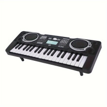Elektroninen lasten piano, jossa 37 kosketinta, 2 soittotilaa, 10 nuottia musiikilliseen heräämiseen, musiikkilelu 3–6-vuotiaille lapsille.