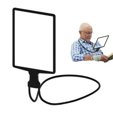 Naharbeitslupe, Nackenlupe, 3-fache Leselupe, flexible Nackenlupe, Leselupe, Seniorenbrille, tragbare Lupe für