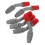 Sprayer Nozzle Accessories Plastic Garden Sprayer Nozzles 6Pcs 1