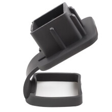 Trailer Hitch Cover yhteensopiva 2 tuuman neliömäisen towbarin kanssa, kestävä kumisuojus pölyltä ja vedeltä
