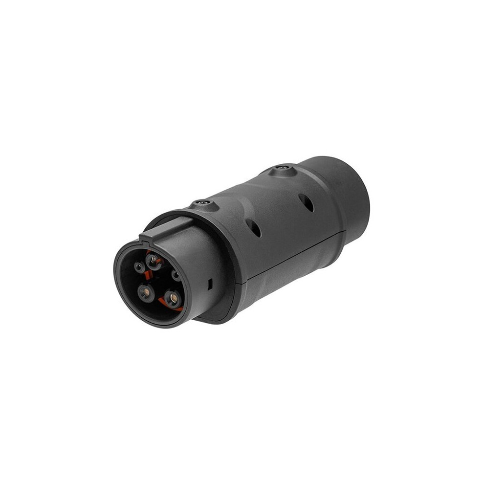 Type 2 To Type 1 Ev Charging Adapter Compatible With American Evs, 16A 32A Ip54 Rated For European Chargers 6901508379107