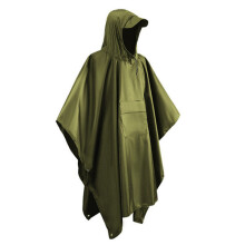 Poncho con capucha reutilizable e impermeable para viajes, senderismo y acampada al aire libre, con bolsa de almacenamiento.