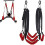 Ζώνη στήριξης στάσης Swing Belt με 5 μαξιλαράκια, μαύρο και κόκκινο, για ζευγάρια 1