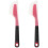 2Pièces Spatule À Crème Rose Silicone Durable Pour Décorer Gâteaux 2